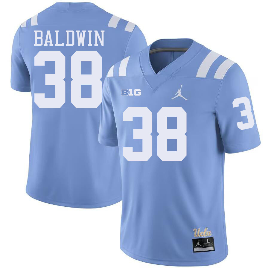 Burr Baldwin UCLA Jersey,UCLA Bruins #38 Burr Baldwin Jersey Youth College Football Uniforms-Retro